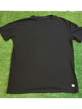 Vuori shirt mens XL black tuvalu short sleeve lightweight breathable stretch